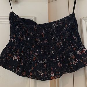 Tularosa smocked crop top